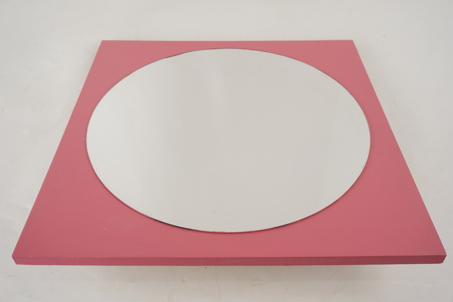 Vintage spegel, rosa. M3/