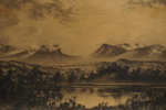 Tryck, berg 66x52cm. M17/