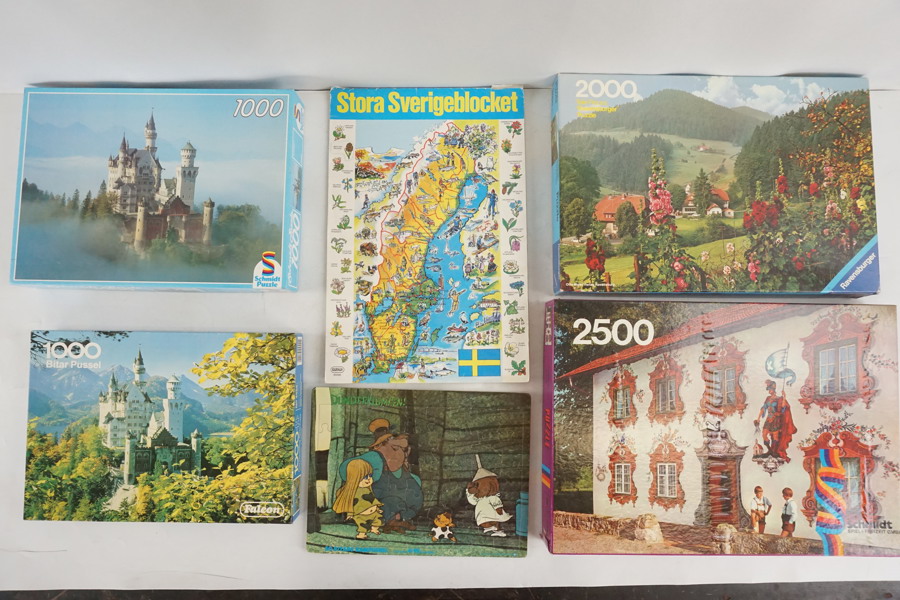 5st Puzzel Ravensburger mm. BC18