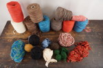 Rullar av ull och textil 12kg. BC40