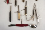 Vintage multiknivar, Italiensk Fällkniv Malta mm. A251/