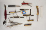 Vintage multiknivar, Italiensk Fällkniv Malta mm. A251/