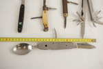 Vintage multiknivar, Italiensk Fällkniv Malta mm. A251/