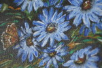 E. Haralambou tavla, blommor 19x25cm. A9/