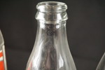 9st Vintage Coca Cola flaskor i glas. A78/