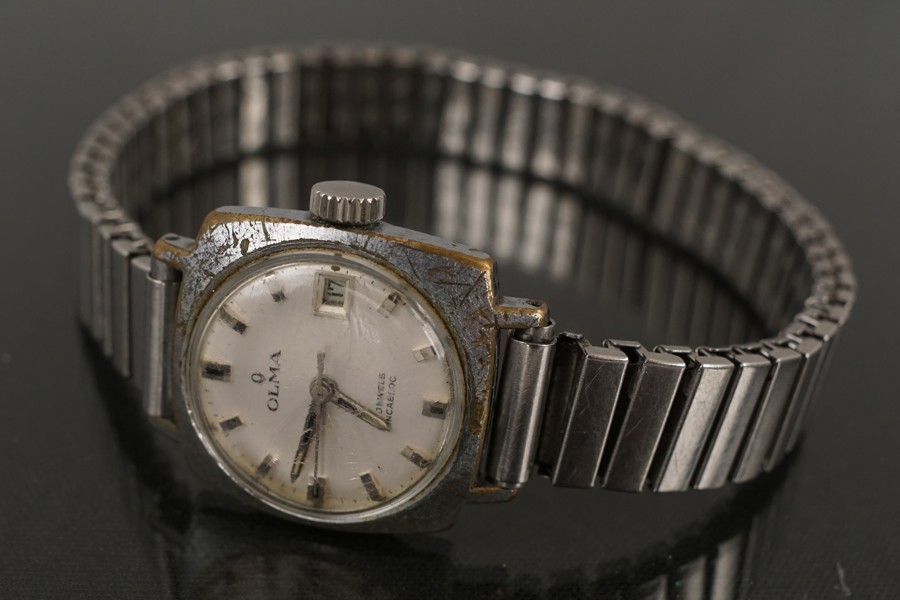Olma Incabloc armbandsur. A44/