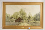 Torpet, Alfred Thörne, tryck 109x72cm. M2/