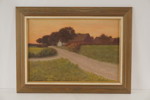 Wilhelm Widell - Bondgård 74x56. M42/