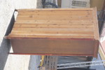 Antik garderob. B100