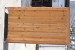 Antik garderob. B100