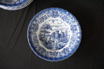 6st English ironstone, dessert/frukostskålar. G23