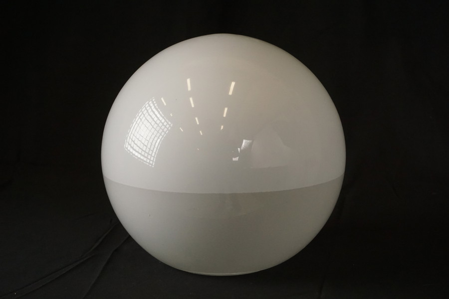 Vintage glaskupa till lampa. G29