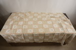 Bordsduk 190x120cm orange, bege mm.. A26