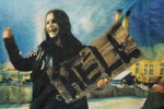 Ozzy Osbourne, Tryckt tyg mm. A31