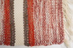 Matta 65x108cm, röd mm. A37