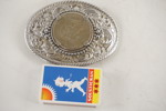 Eisenhower dollar 1972 & Bältesspänne. A51
