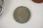 Eisenhower dollar 1972 & Bältesspänne. A51