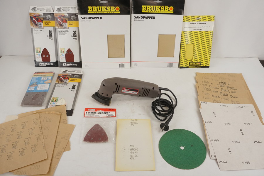 Meec Tools multislip/Gravyr, Sandpaper mm. A84