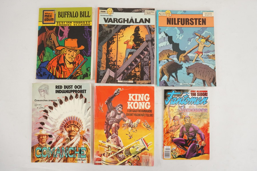 Tidningar Alix – Nilfursten e Comanche mm. A88