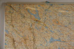 Sollefteå Karta på panel. M13