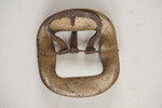 bältes/skospänne i metall. A105