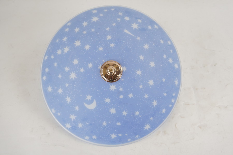 Lyktan Plafond/Taklampa blå. M15