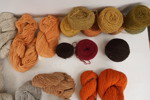 Garnnystan, blå, orange, grön mm. BC165