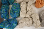 Garnnystan, blå, orange, grön mm. BC165