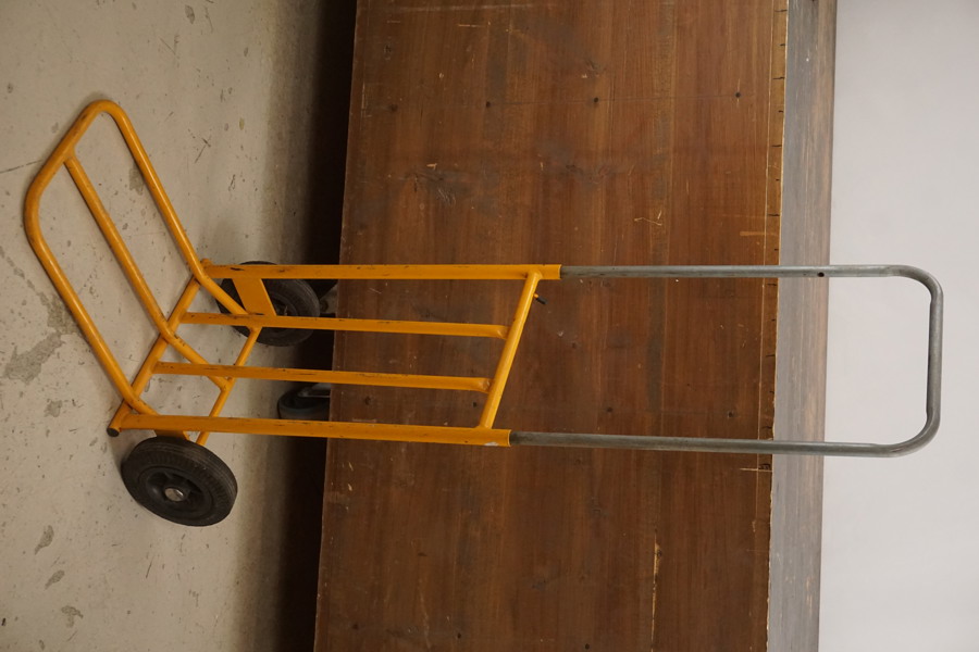Hörby bruk, paketkärra Gul. B174