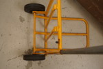 Hörby bruk, paketkärra Gul. B174