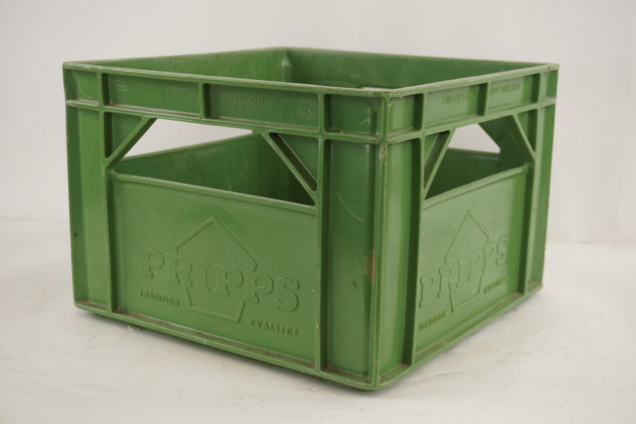 Pripps Plastback grön. B189