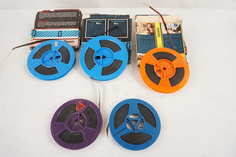 Super 8, Expo Film, Teenage, Modelorgi, filmrullar. A132
