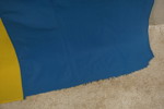 Gotthardt, Svensk flagga 140x240cm. A154