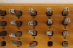 Sifferstansar, numer & bokstäver. D25