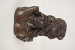 Halvbystskulptur Native Americans. A196/