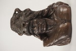 Halvbystskulptur Native Americans. A196/