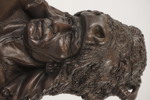Halvbystskulptur Native Americans. A196/