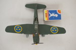 Saab B 17, modellflygplan. G4/