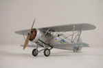 B4 Hawker Hart F4, modellflygplan. G8/