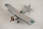 B4 Hawker Hart F4, modellflygplan. G8/