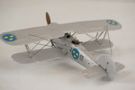 B4 Hawker Hart F4, modellflygplan. G8/