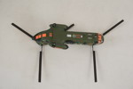 HKP4 Vertol Marinen, modellflygplan. G21/