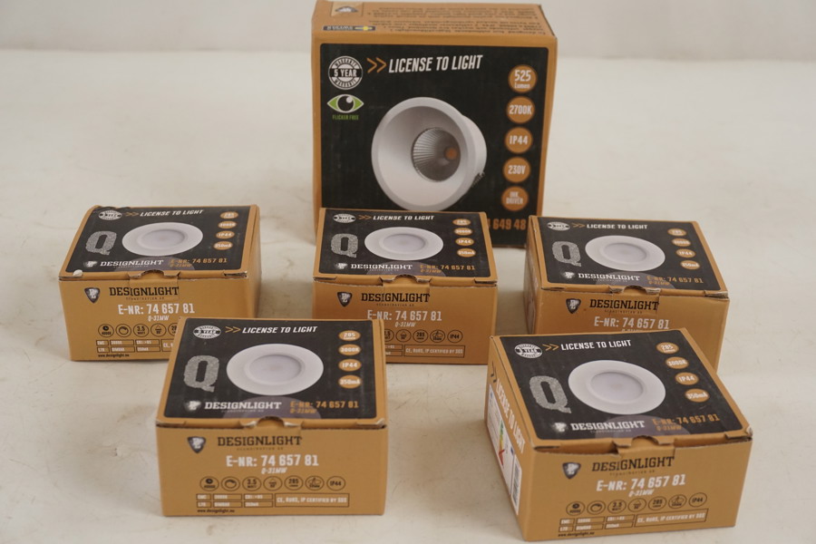 6st Designlight spotlights. A201
