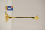 Dala Industrier guldplated 24kt Ljusstake. A208