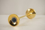 Dala Industrier guldplated 24kt Ljusstake. A208