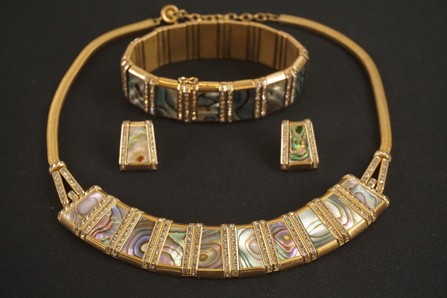 Esha Randel Halsband, armband & örhängen. A230