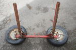 Framvagnsdetaljer från packmoped. B26