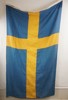 Svensk flagga 120x195cm. A16