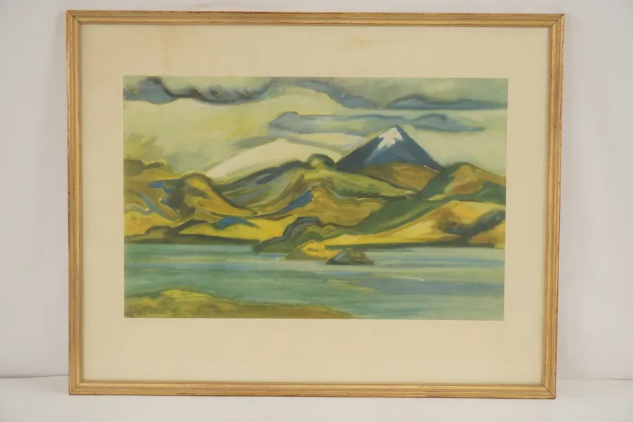 Helmer Osslund, tryck 58x41,5cm. M15