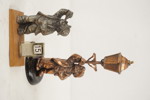 Kalender & bordslampa Fyllegubbe. A35